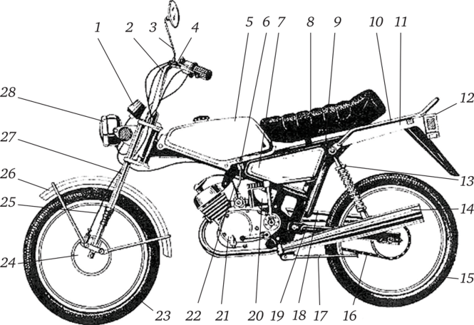 Схема электропроводки д8